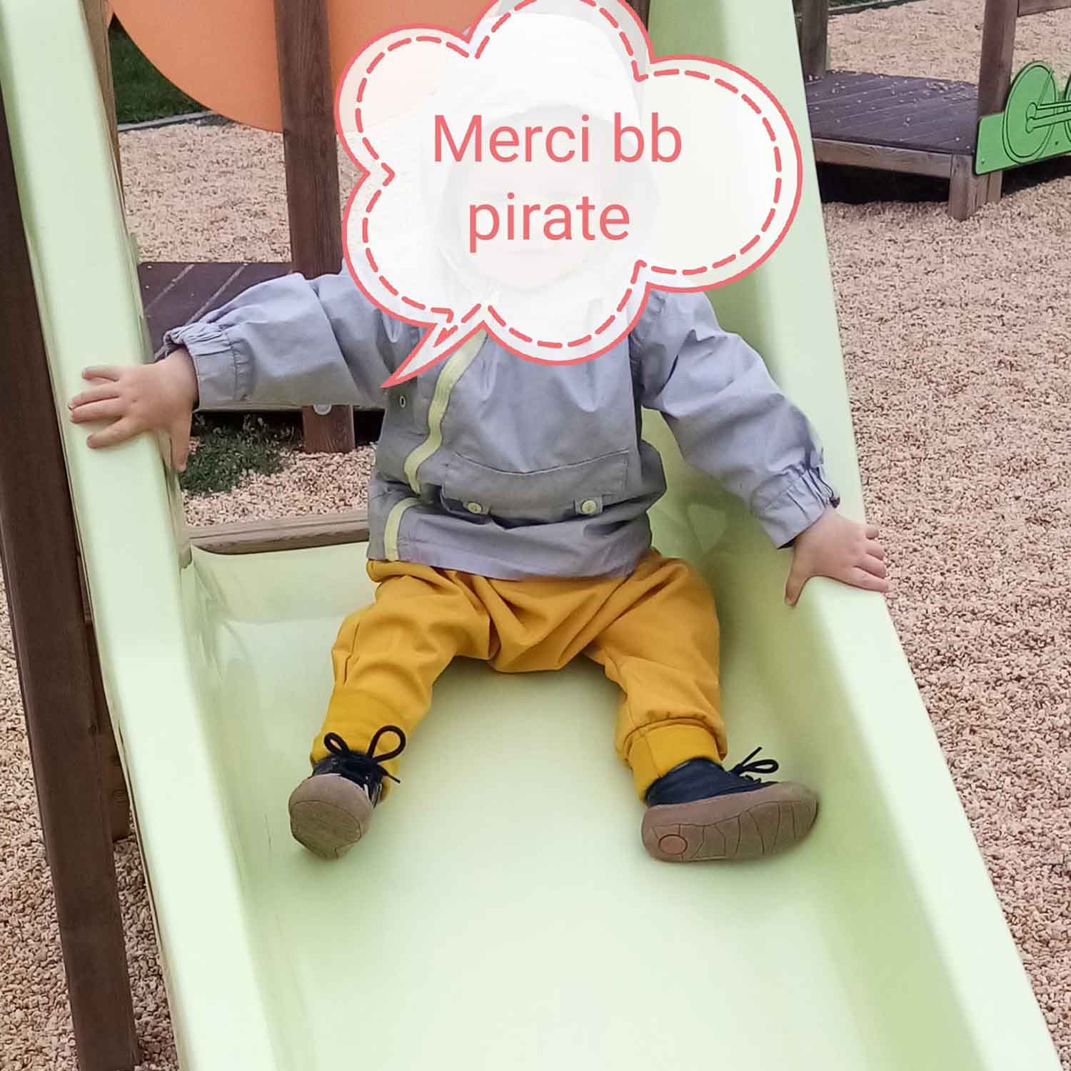 Petit Béguin Barboteuse bébé garçon manches courtes Bébé Pirate