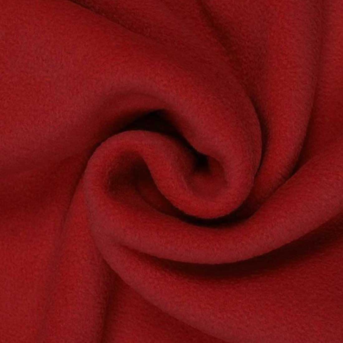 Polaire Rouge foncé